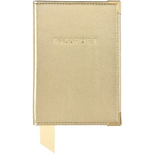 Trust Aspinal of London to come out with this beautiful metallic passport case. The metallic finish is just enough without it being too much.