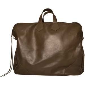 This Lukas Gschwandtner day bag is soft and large enough to throw in any essentials you'll need on your travels